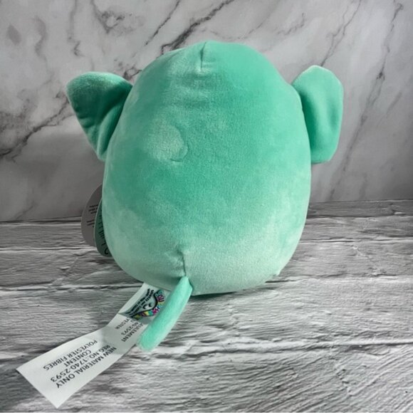 Squishmallow Diego The Teal Elephant Soft Plush Stuffed Animal - Picture 4 of 10